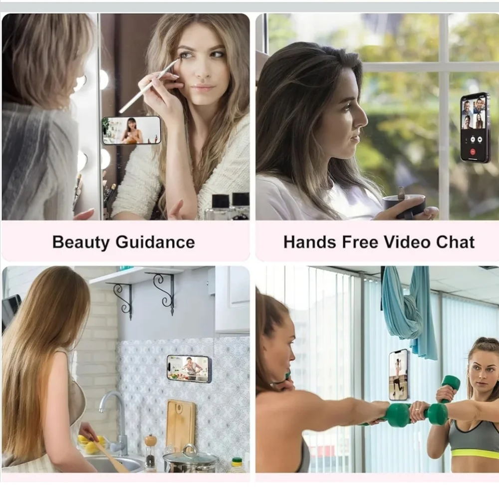 Sucky Pink Silicone Suction‎ Cup Phone Grip